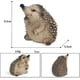 thumbnail image 2 of Garden Animal Figurines - Cute Hedgehog Statuettes - Garden Sculpture - Outdoor Decoration Compatible Garden And Patio - Plastic, 2 of 2