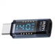 thumbnail image 3 of 2X Adaptador USB C, Pantalla LED de Potencia, 140 W, 40 Gbps, 8 K, Extensión USB C, Conector Tipo C PD3.1, Medidor de Potencia Tipo C, Azul, 3 of 3