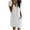 White womens dresses, variant on Wycnly Womens Dresses Casual Pocket Loose Comfy Breathable Swing Tunic Tshirt Short Dresses Summer Solid V-Neck Short Sleeve Formal Mini Dress Navy XL
