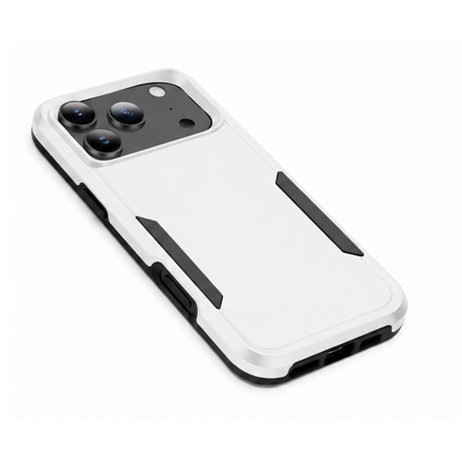 Strong Impact Resistant Case for iPhone 17 Pro Max - White