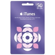 Angle View: iTunes $50 Spring Gift Card