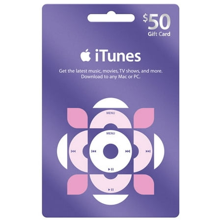 iTunes $50 Spring Gift Card