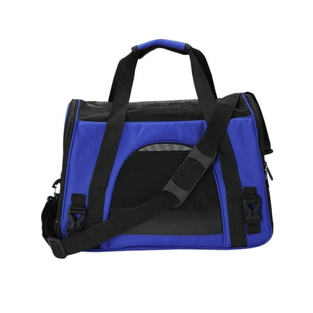 Pet Carrier Portable Pet Carrier Bag Soft Mesh Travel Bag for Small Pets Foldable Breathable Shoulder Crossbody Bag for Cats Dogs Outdoor Travel Shopping Hiking Pet Bag