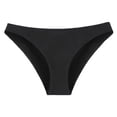 thumbnail image 1 of Ropa interior menstrual de cintura alta para mujer - Pantalones de algodón lisos para el periodo, S-XL, 1 of 2