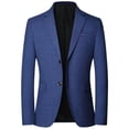 thumbnail image 4 of Traje de hombre de mediana edad primavera y otoño papá casual traje de una pieza ropa abrigo, 4 of 5