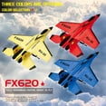 thumbnail image 3 of Avión de espuma con Control remoto para niños, juguete de avión de combate, planeador, SU-35, 2,4G, 3 of 4