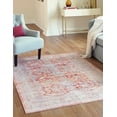 thumbnail image 3 of Unique Loom Timeless Collection Area Rug - Thaddeus (5' x 8' Rectangle Rust Red/Gold), 3 of 12