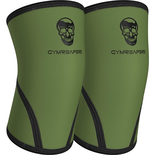Mangas de compresión para codo Gymreapers de neopreno de 5 mm, par