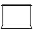 thumbnail image 6 of vidaXL Console Table Transparent 39.4"x13.8"x29.5" Tempered Glass, 6 of 8