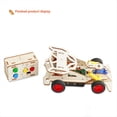 thumbnail image 3 of Kit de Coche de Control Remoto de Madera DIY: Mini Coche de Carreras con Tracción en las Cuatro Ruedas, Kits de Experimentos Científicos para Adolescentes y Niños. Regalos., 3 of 5