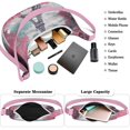thumbnail image 3 of Crescent Bag for Women Men Trendy,Shoulder Hobo Small Purse with Adjustable Strap Paris, 3 of 5