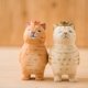 thumbnail image 5 of Cateissary Adornos de gatito de madera, lindo gato de grabado a mano, estilo Simple, ligero, gatos pequeños, muñecas, niños, Kits y herramientas para tallar Gato blanco, 5 of 6