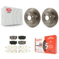 thumbnail image 1 of Transit Auto Rear Disc Brake Rotors and Semi-Metallic Pads Kit for Car Toyota Camry Lexus ES350 Avalon K8S-101855, 1 of 11