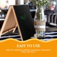 thumbnail image 3 of Shisuyan Vitrine Bureau Photo Tableau Noir Bois Design Minimaliste 1Ensemble, 3 of 9