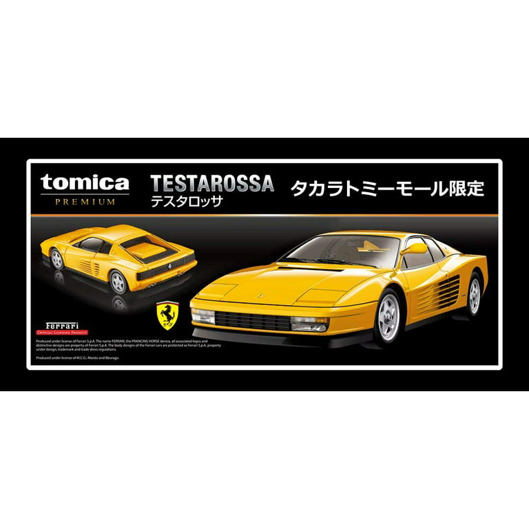 Takara Tomy Mall Original Tomica Premium Ferrari Testarossa Yellow