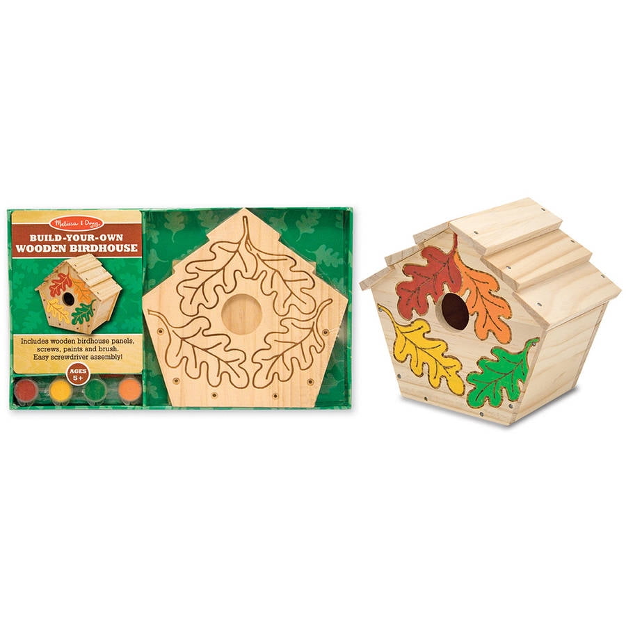 melissa and doug birdhouse kit