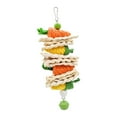 thumbnail image 2 of GROWTH TANK Bird Chewing Toy Training Chew Parrot Toys for Conures Hamster Chinchilla Rabbit A, 2 of 9