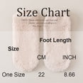 thumbnail image 4 of 2026 Fuzzy Socks with Grips Non Slip Slipper Socks for Men Soft Cozy Plush Fluffy Socks Winter Warm (Khaki), 4 of 4