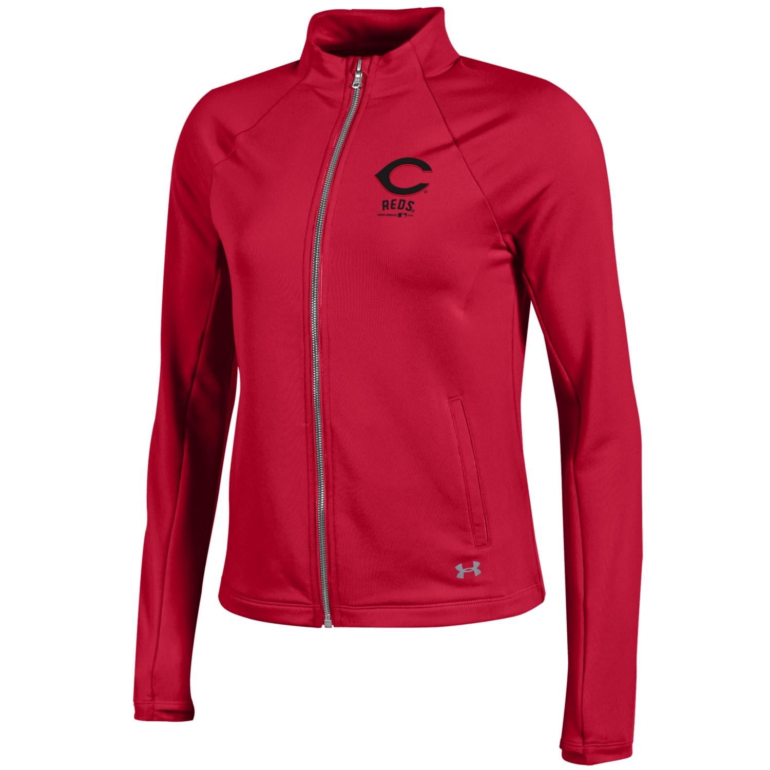 Cincinnati Reds Under Armour Women's Fleece Full-Zip Jacket Red by Gear For Sports/Under Armour
