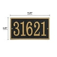 thumbnail image 2 of Plaque Rectangulaire Rapide et Facile pour Numéros de Maison, 2 of 6