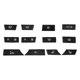 thumbnail image 3 of 12pcs Button Key Caps A/C Heater Switch Kit Panel for BMW F07 GT/F10/F11 F01/F02, 3 of 5