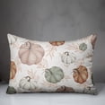thumbnail image 3 of Creative Products Sage and Orange Pumpkin Pattern 20 x 14 Indoor / Outdoor Pillow, 3 of 3