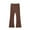 A, variant on EnJoCho Girl Casual Pants Toddler Kids Girls Solid Color Elastic Waist Daily Pants Fashion Bell Bottoms Pant Leggings Clothes