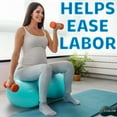 thumbnail image 2 of Cozlow Peanut Ball for Exercise & Fitness, Physical Therapy, Rehab & Labor, 2 Piece Set, 2 of 8