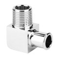 thumbnail image 1 of Conector de manguera de calefacción daixiaolindai de Aleación de aluminio 90 grados 1/2in NPT a 5/8in de espiga de manguera, 1 of 10