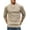 Khaki, variant on COOFANDY Men's Henley Knit Sweater Long Sleeve Button Crew Neck Casual Sweaters and Pullovers