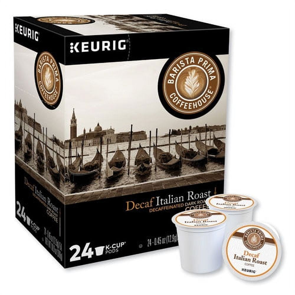 Decaf Italian Roast Coffee K-Cups, 24/box | Bundle of 10 Boxes