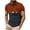 Navy@GC@, variant on CONZONE Mens Western Cowboy Polo Shirt Short Sleeve Casual Polo Shirts For Men Graphic Collared Cozy Summer Golf Shirts