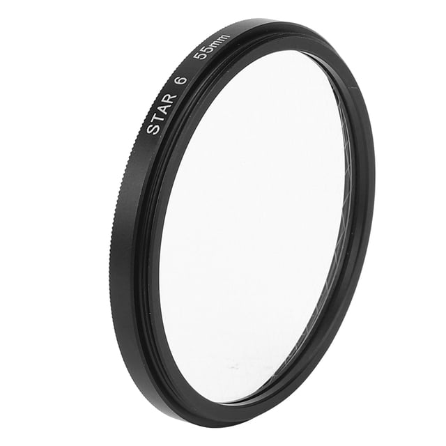 Cámara Junestar Star Lens Filter 55mm Para ///// Lentes De Cámara