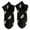A-Black102, variant on Womens Socks Avocado Thin Breathable Low Cut Ankle Socks Summer Cute Sweet Stylish Casual Socks