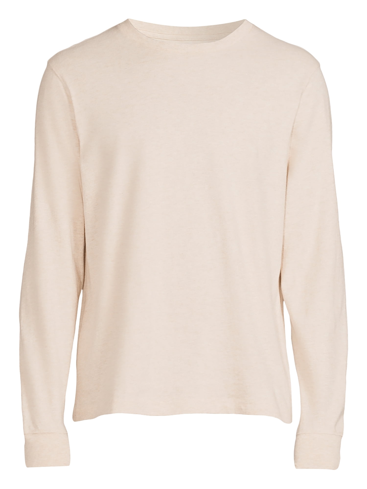 George Long Sleeve Crew Neck Cotton T-Shirt (Men's)