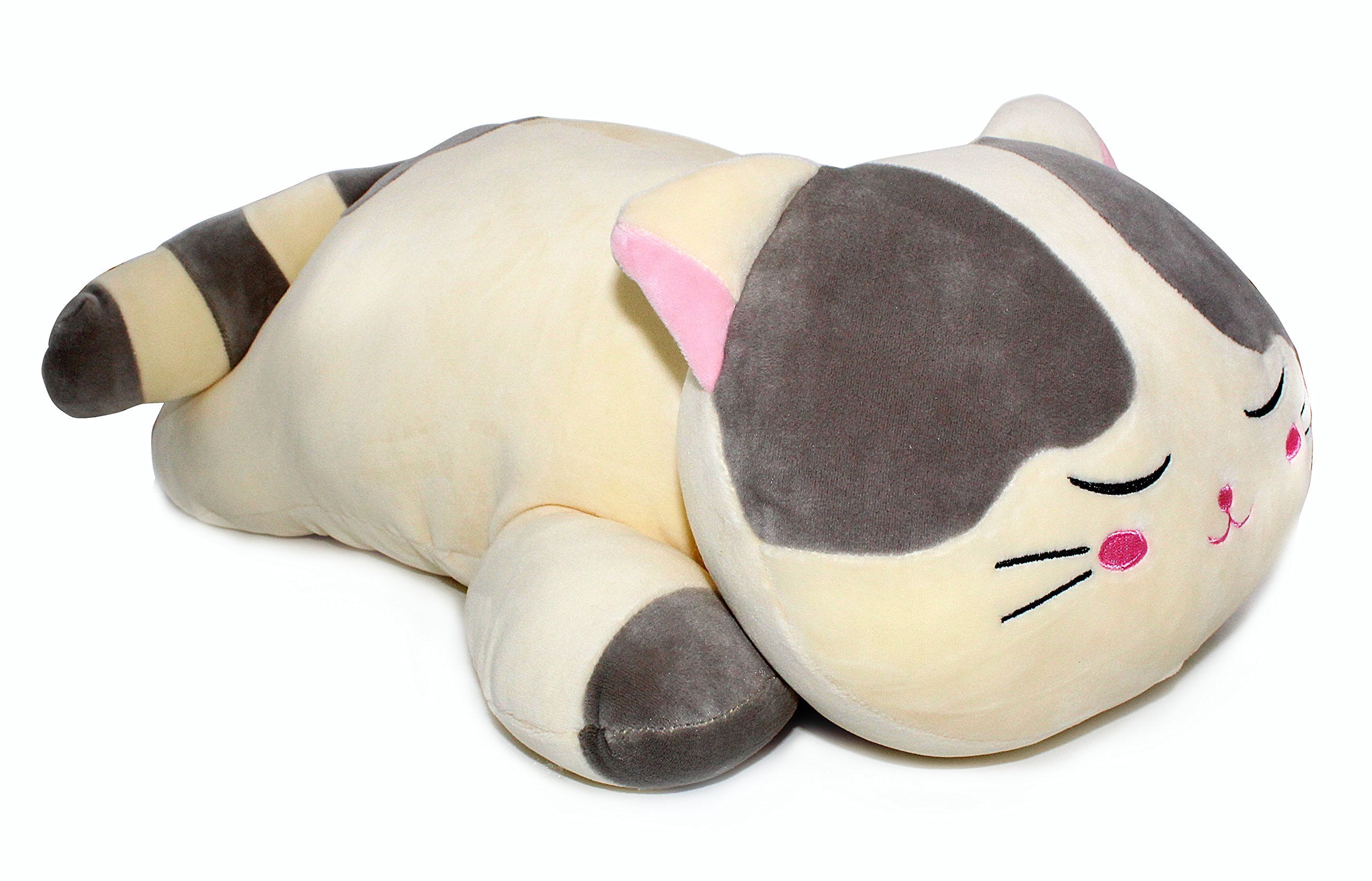 Vintoys Very Soft Cat Big Hugging Pillow Plush Kitten Kitty Stuffed