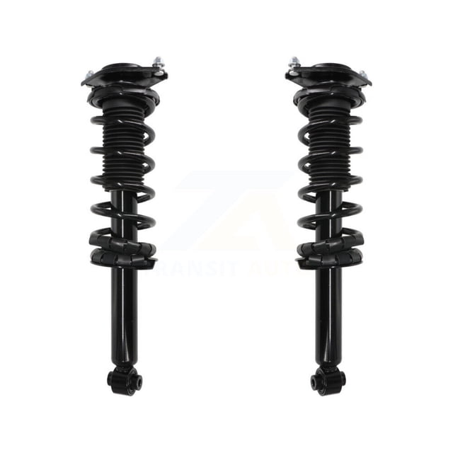 Transit Auto Rear Complete Suspension Shocks Strut and Coil Spring Mount Assemblies Pair for Car 2015-2019 Subaru Outback - Left Right Side (Driver Passenger) K78A-100598