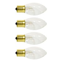 Holiday Time Ceramic Replacement Bulb, Clear