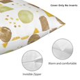 thumbnail image 5 of YFYANG Square Decorative Throw Pillow Case (Without Pillow Insert), Watercolor Abstract Geometric Graffiti Bedroom Sofa Car Cushion Cover, 26"x26", 5 of 9
