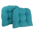 thumbnail image 2 of Blazing Needles  19-inch U-Shaped Microsuede Chair Cushion (Set of 2), 2 of 5