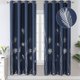 thumbnail image 1 of Cortinas opacas Estelar Textiler, azul marino, 132 x 183 cm, 2 paneles, 1 of 9