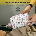 thumbnail image 5 of Toiletries Bag,Princess Carriage Castle Pattern Mens Womens Toiletry Bag Bathroom Bag,Waterproof Toiletry Travel Bag Dopp Kit Shaving Bag 11x6.3x5.1 Inch, 5 of 5