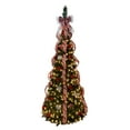 thumbnail image 2 of Kurt Adler 6-Foot Pre-Lit Red and White Collapsible Decorated Tree, 2 of 2