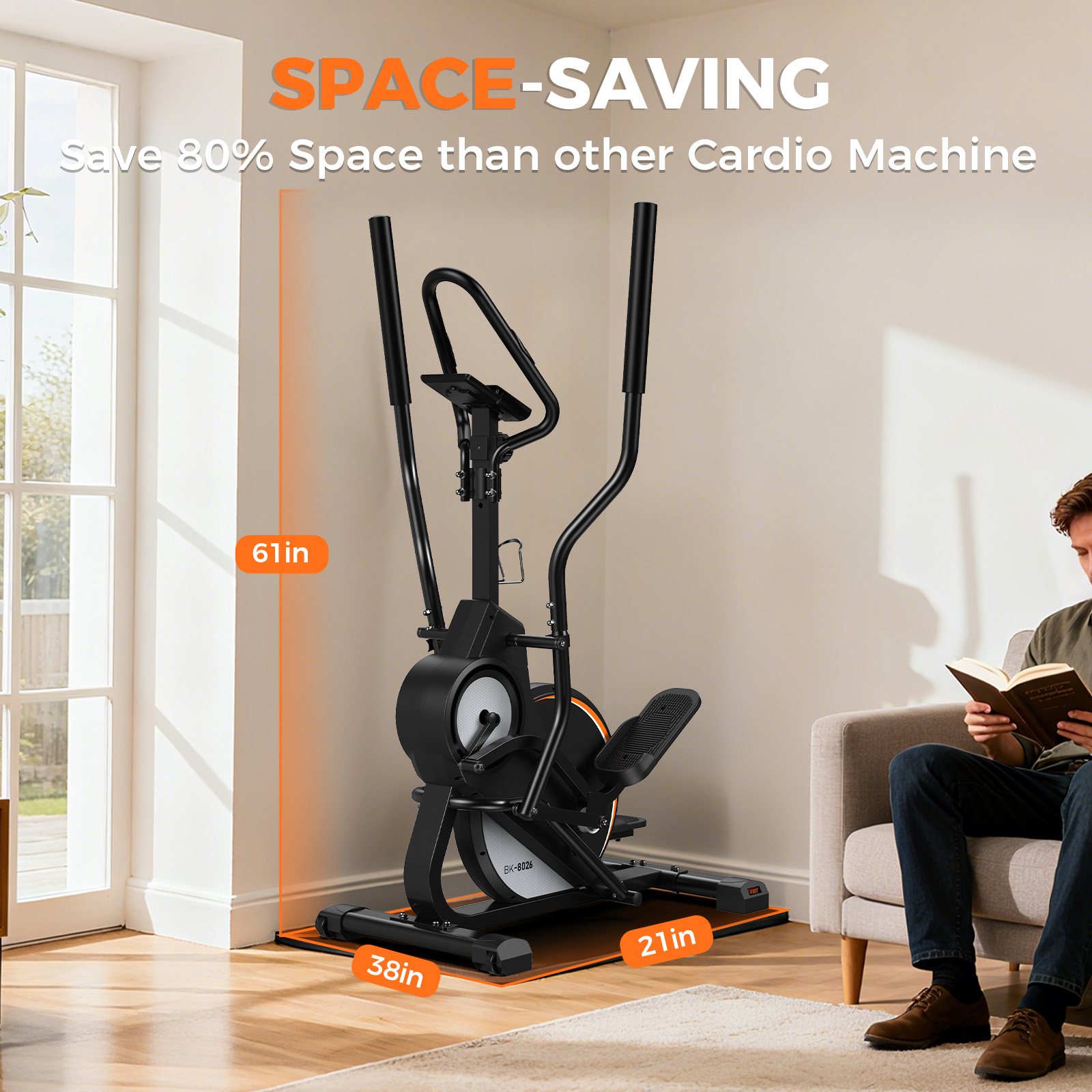 FED Fitness UPGO Pro Cardio Climber Stepping Elliptical photo 5
