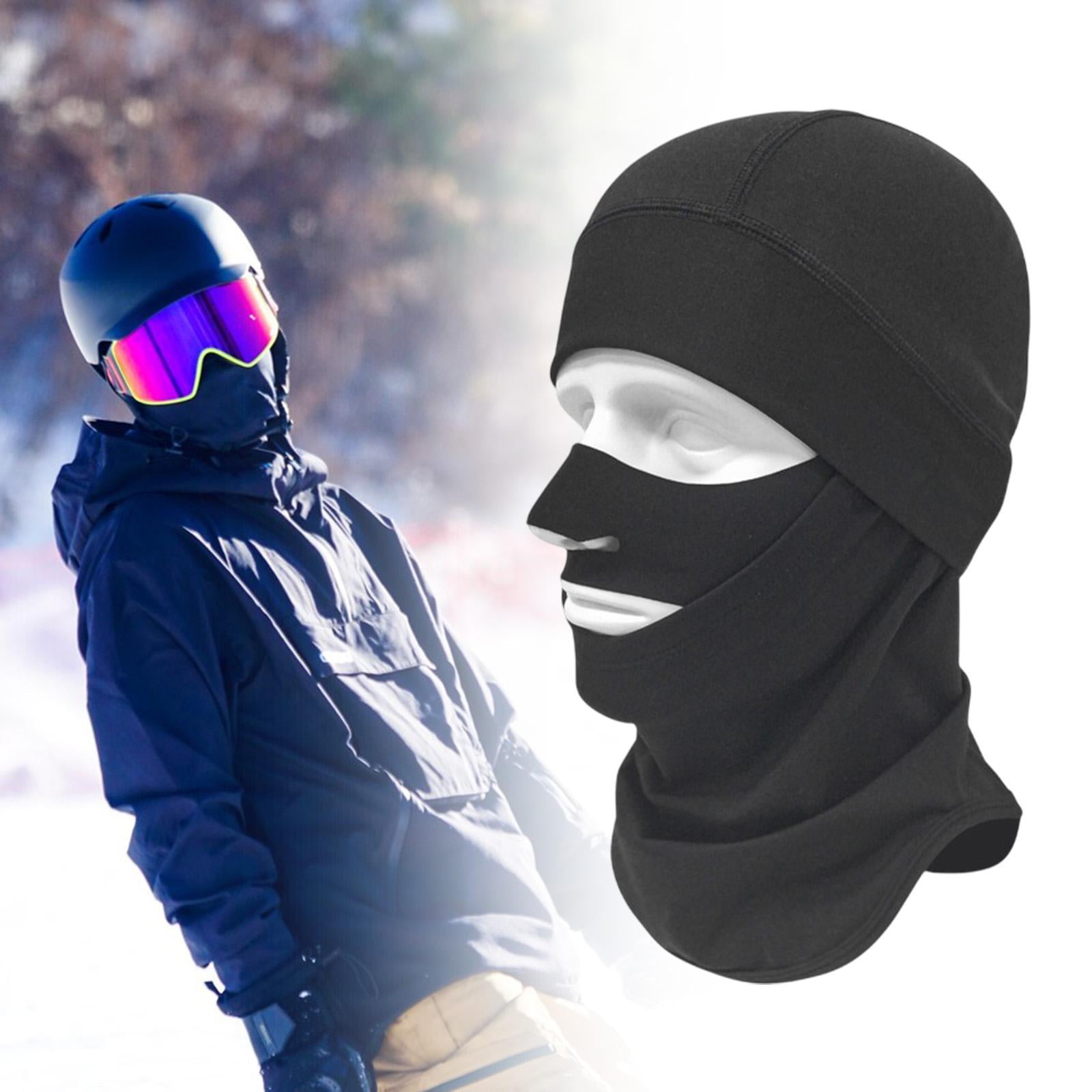 Baoblaze Men Women Winter Ski Balaclava for Ski Outdoor Sports Bike Black