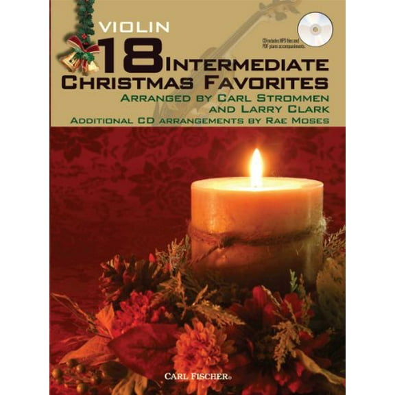 Pre-Owned 18 Intermediate Christmas Favorites - Violin Paperback