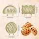 thumbnail image 3 of Mini Hand Pie Mold Set, Lattice Pocket Pie Press, Durable ABS Plastic Dough Mold, 3 of 5