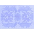 thumbnail image 1 of Ahgly Company Indoor Rectangle Abstract Blue Modern Area Rugs, 8' x 12', 1 of 4