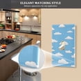 thumbnail image 5 of Yayeee Toggle Light Switch Wall Plate 1-Gang 4.5"x2.7" Home Decorative Outlet Cover, Cartoon Cloud Pattern, 5 of 7