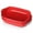Red, variant on Small Ceramic Baking Dish Pan, Dingrich 9 x 5inches Mini Casserole Dishes with Handles, 2 Pcs Rectangular Baking Pans Porcelain Bakeware Set Dish Set for Oven Cooking, White